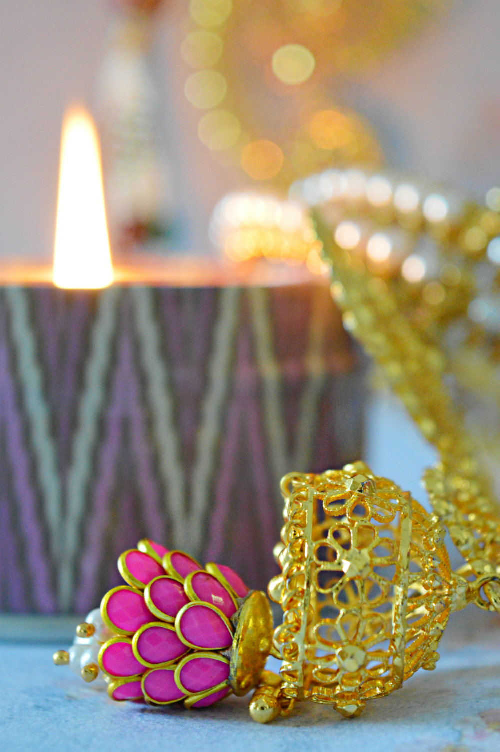 Culture- Gorgeous Golds- Fuchsia Splendour