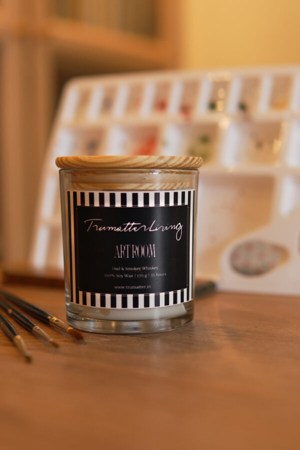 Art Room Scented Soy Wax Candle