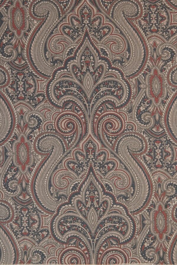 BALMORAL PAISELY DUSTY BLUE - Image 2